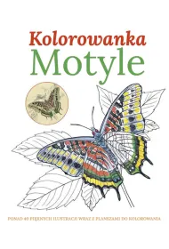 Motyle. Kolorowanka