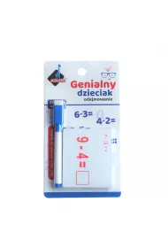 Genialny dzieciak. Fiszki arytmetyczne odejmowanie Askato