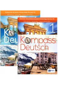 Pakiet Kompass. Deutsch 1. Podr�cznik z zeszytem �wicze� do szko�y podstawowej dla klasy VII