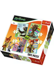 Puzzle 4w1 35+48+54+70 el. Portrety 34258 Trefl