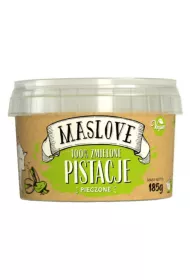 Maslove Krem z pieczonych pistacji 100% 185 g