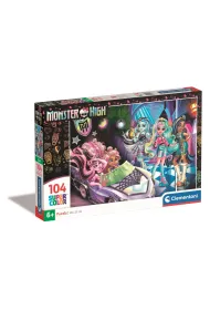 Puzzle 104 el. SuperColor. Monster High Clementoni