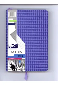 Elefant Notes A6 Soul liliowy kratka 96 kartek