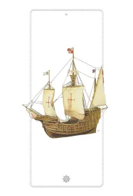DaVinci Karnet Statek G06 42A 322 + koperta 12 x 23 cm