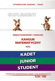 Matematyka z weso�ym kangurem 2023 Kangur7