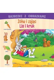 Bajeczki z obrazkami. Lis i bocian. wiatr i s�o�ce