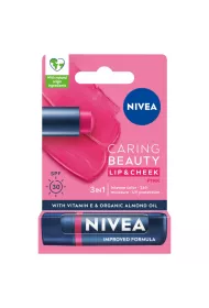 Nivea Caring Beauty 3w1 pomadka pielgnujca Pink 4.8 g