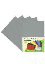 Penword Tektura A4 falista jasnoszara 5 szt.