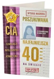 Yeku Karnet Urodziny 40 damskie poszukiwana