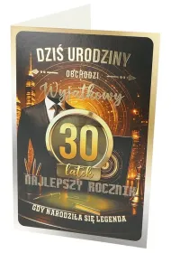 Yeku Karnet z wymiennymi rocznikami 30 m�ska
