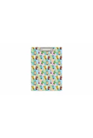 Clipboard A4 PVC Bubble Tea BIURFOL KHN-01-37