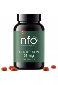 Nfo Gentle Iron Suplement diety (22.08.2025) 100 tab.