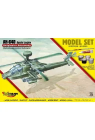 Zestaw do sklejania Helikopter Apache AH 64D Mirage Hobby