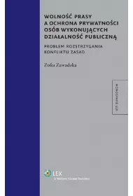 eBook Wolno prasy a ochrona prywatnoci osb wykonujcych dziaalno publiczn pdf