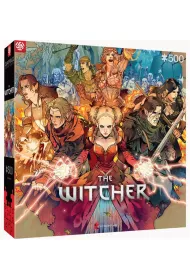 Puzzle 500 el. Gaming Puzzle: The Witcher Scoia'tael Good Loot