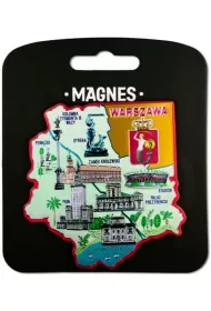Pan Dragon Magnes I love Poland Warszawa ILP-MAG-A-WAR-29