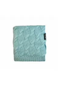 LullaLove Kocyk z weny merino - szawia, kolekcja premium