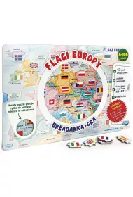 Puzzle GRA UK�ADANKA FLAGI EUROPY 47EL FOL1 Jako