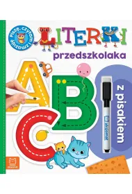 A, B, C. Literki przedszkolaka z pisakiem. Pisz�, czytam i zmazuj�