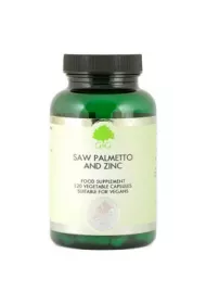 G&g Saw Palmetto & Zinc - suplement diety 120 kaps.