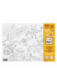 Funny Mat White - Space. Mata do kolorowania wielokrotnego u�ytku Strigo