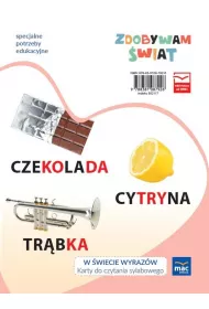 Zdobywam �wiat. W �wiecie s��w. Karty do czytania sylabowego