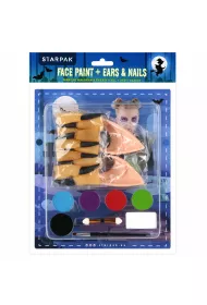 Farby do malowania twarzy 6 kolor�w z akcesoriami STARPAK 56488
