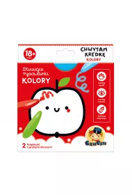CzuCzu Duuugie rysowanki Chwytam kredk Kolory 18mies.+