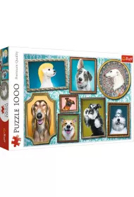 Puzzle 1000 el. Wesoe pieski Trefl