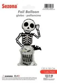 Balon Halloween Szkielet 120x58cm