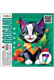 Fresh Papier do origami 160x160 35 arkuszy 80g/m2 Kot