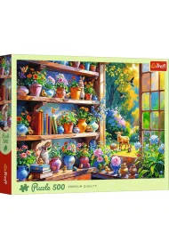 Puzzle 500 Wiosenny poranek w oran�erii TREFL
