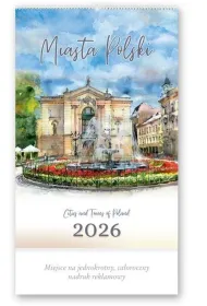Lucrum Kalendarz 2026 reklamowy Miasta Polski
