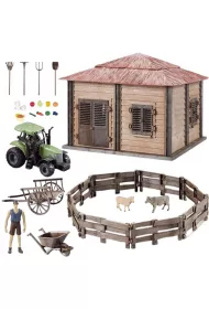Du�y zestaw farma domek DIY