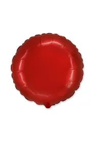Godan Balon foliowy Okr�g�y czerwony 46cm