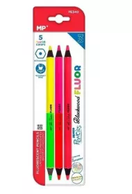 Mp Main Paper Kredki dwukolorowe 5 kolor�w 3 szt