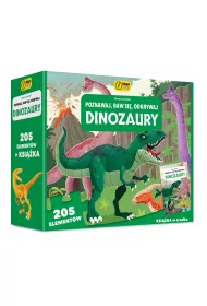 Puzzle Dinozaury. Poznawaj, baw si�, odkrywaj Wilga Play