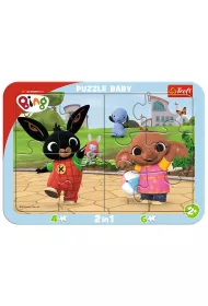 Puzzle Ramkowe Baby Zabawy Binga Trefl