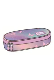 St. Majewski Pi�rnik saszetka z wewn�trzn� klapk� Pink Butterfl
