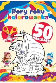 Pory roku. Kolorowanka
