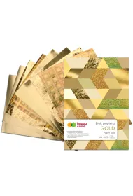 Happy Color Blok GOLD A4 150-230g 10 kartek