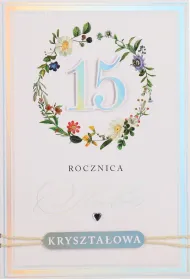 Karnet okazjonalny B6 z kopert� Rocznica �lubu PAN DRAGON HM200-3402