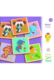 Puzzle Drewniana uk�adanka pami�ciowa Djeco