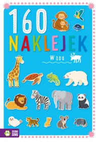 KSIAZECZKA EDUK A4 160 NAKLEJEK W ZOO ZS
