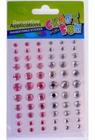 Craft with Fun Kryszta�ki samoprzylepne