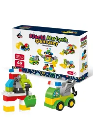 Klocki ma�ych geniuszy roboty 49el