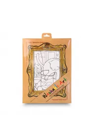 Funny Mat White - Henri Matisse, Kot z czerwon� ryb�. Mata do kolorowania wielokrotnego u�ytku Strigo