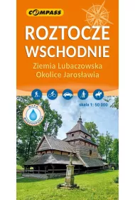 Roztocze Wschodnie. Mapa turystyczna w skali 1:50 000 (wersja wodoodporna)