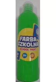 Astra Farba szkolna naturalna tempera fluorescencyjna zielona 250 ml