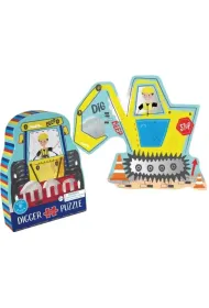 Puzzle 12 el. Na budowie Floss & Rock
